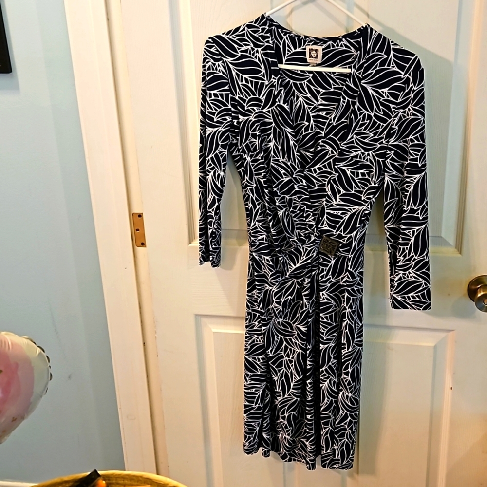 #15. Anne Klein wrap style dress